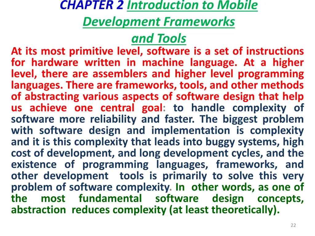 chapter 2 introduction to mobile development