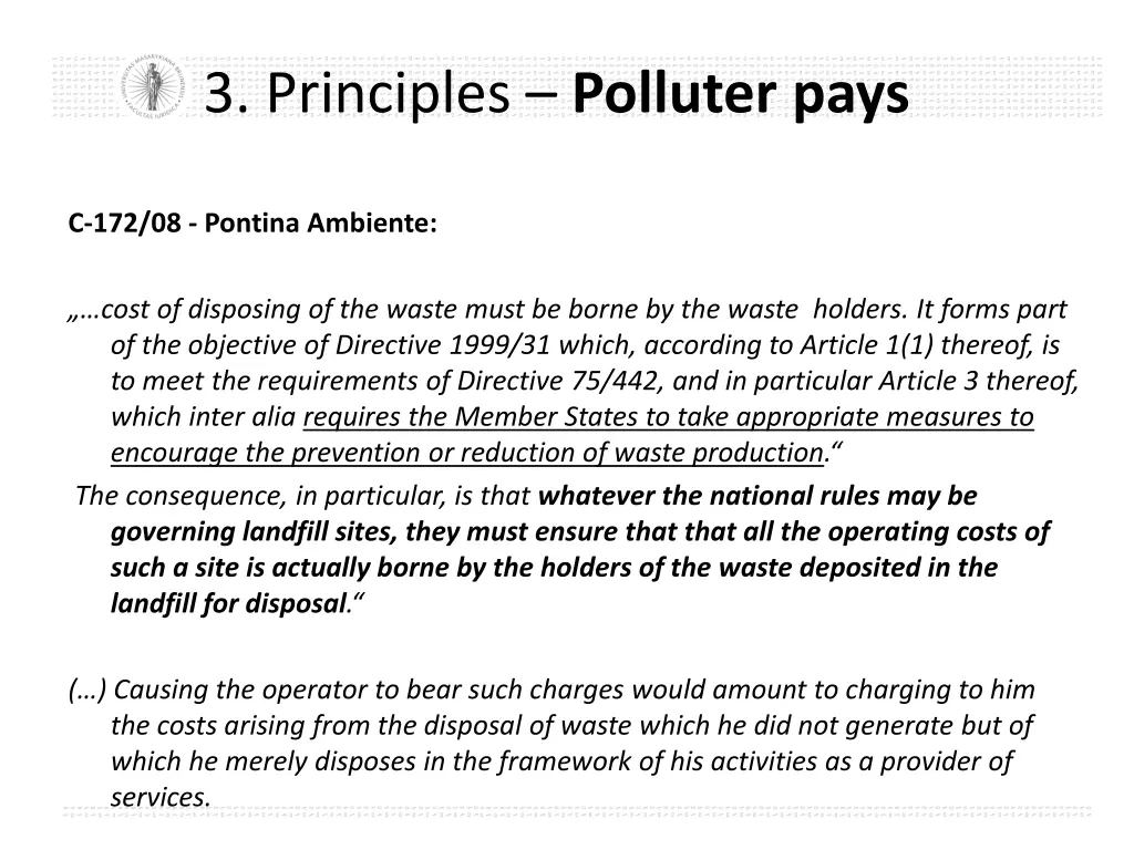 3 principles polluter pays 2