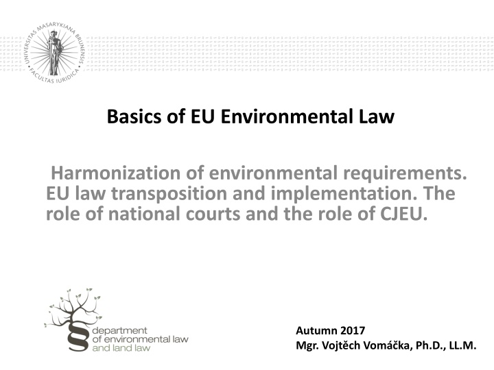 basics of eu environmental law