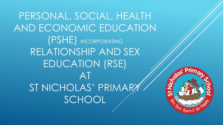 personal social health and economic education