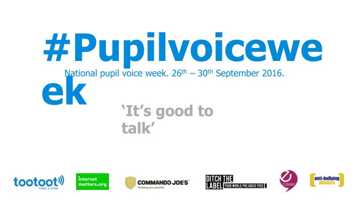 pupilvoicewe ek it s good to talk