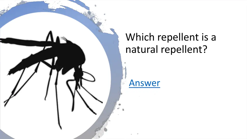 which repellent is a natural repellent