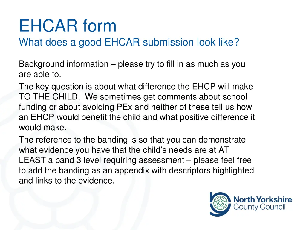 ehcar form what does a good ehcar submission look 2