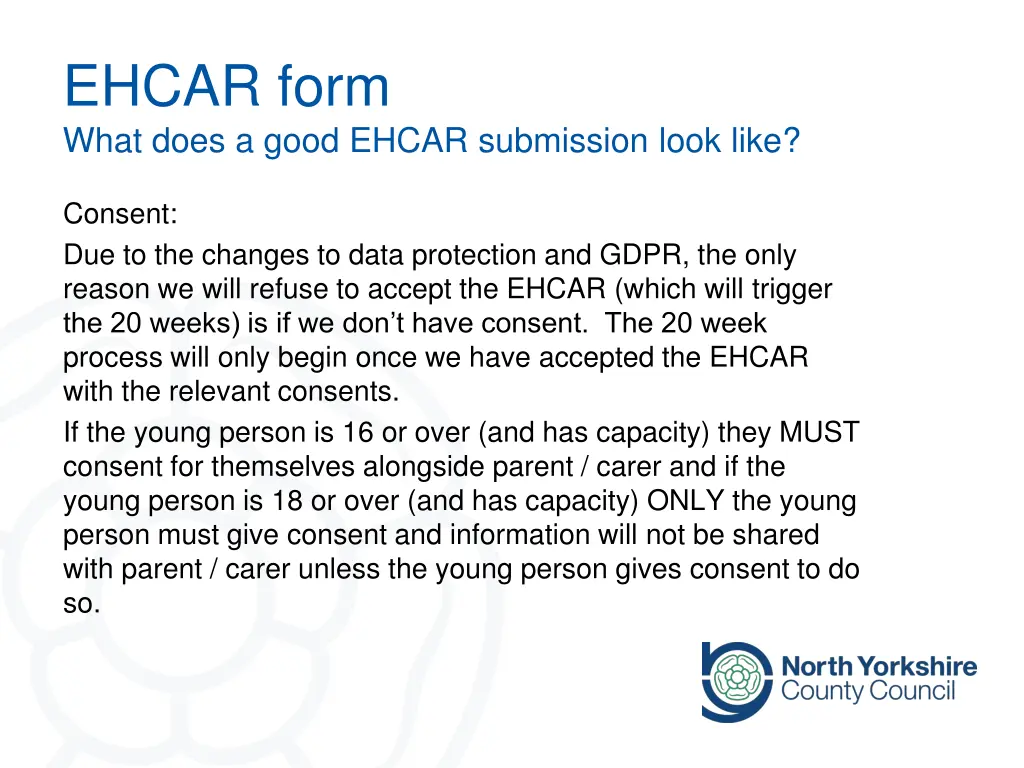 ehcar form what does a good ehcar submission look 4