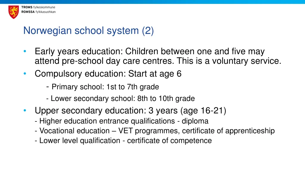 norwegian school system 2