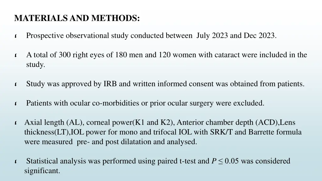 materials and methods