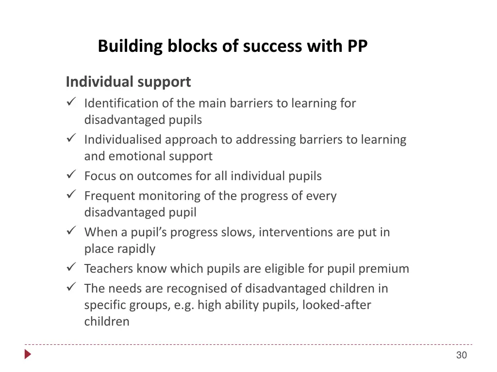 building blocks of success with pp 1