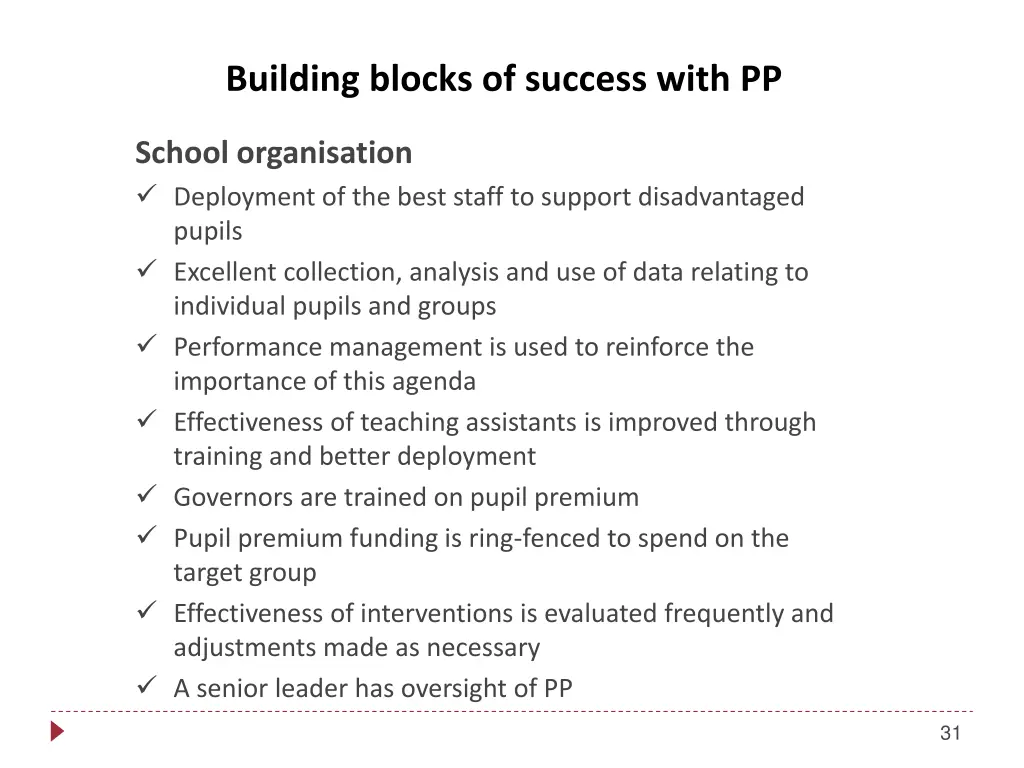 building blocks of success with pp 2