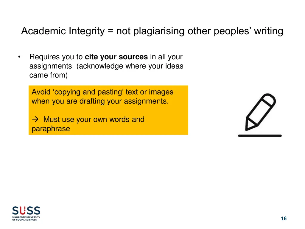 academic integrity not plagiarising other peoples