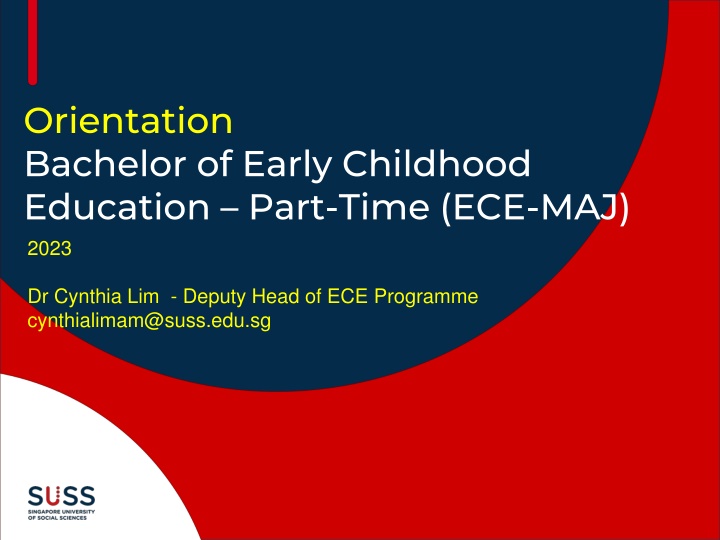 orientation bachelor of early childhood education