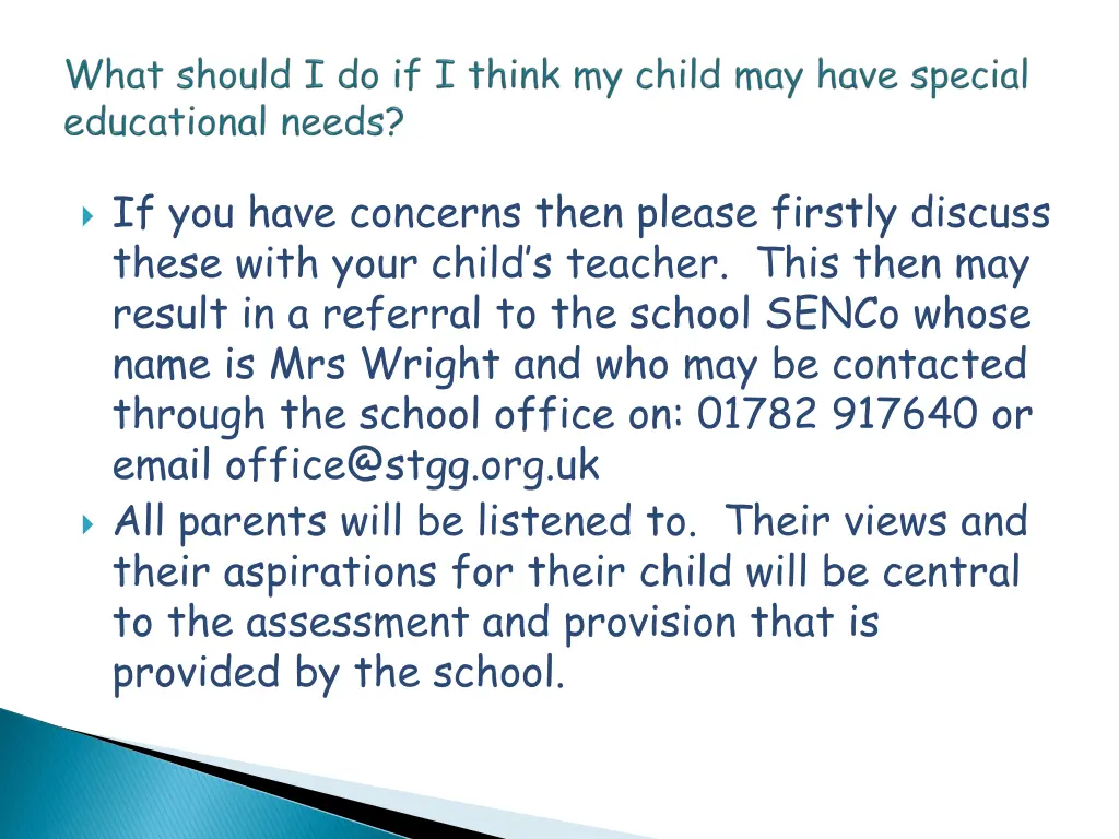 if you have concerns then please firstly discuss