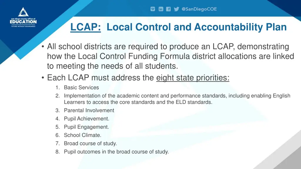 lcap local control and accountability plan