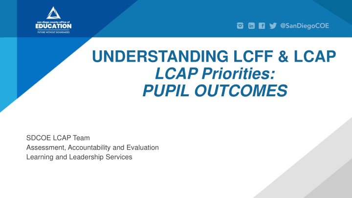 understanding lcff lcap lcap priorities pupil