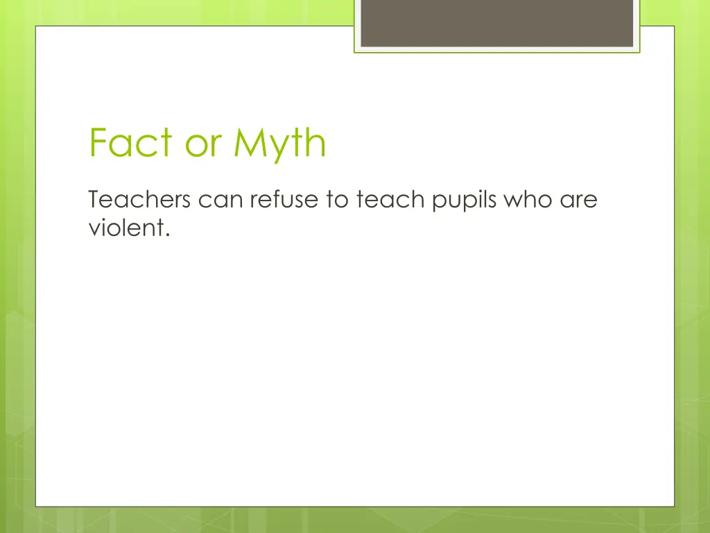 fact or myth 4