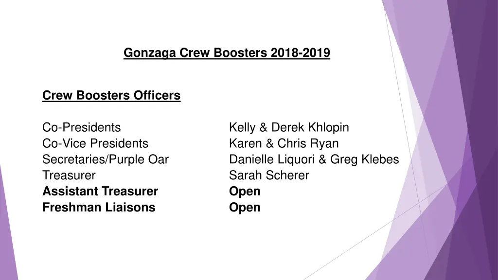 gonzaga crew boosters 2018 2019