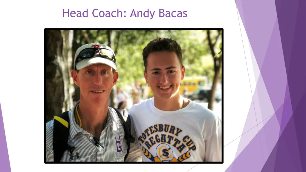 head coach andy bacas