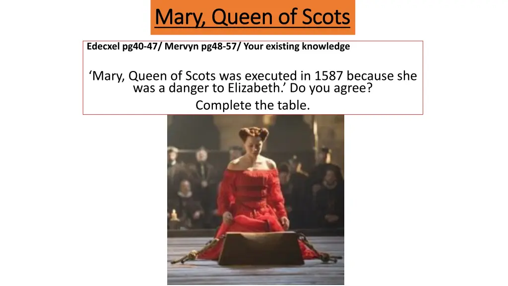 mary queen of scots mary queen of scots