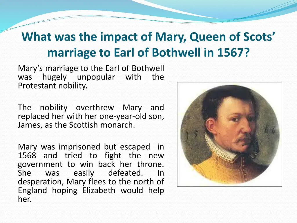 what was the impact of mary queen of scots 1