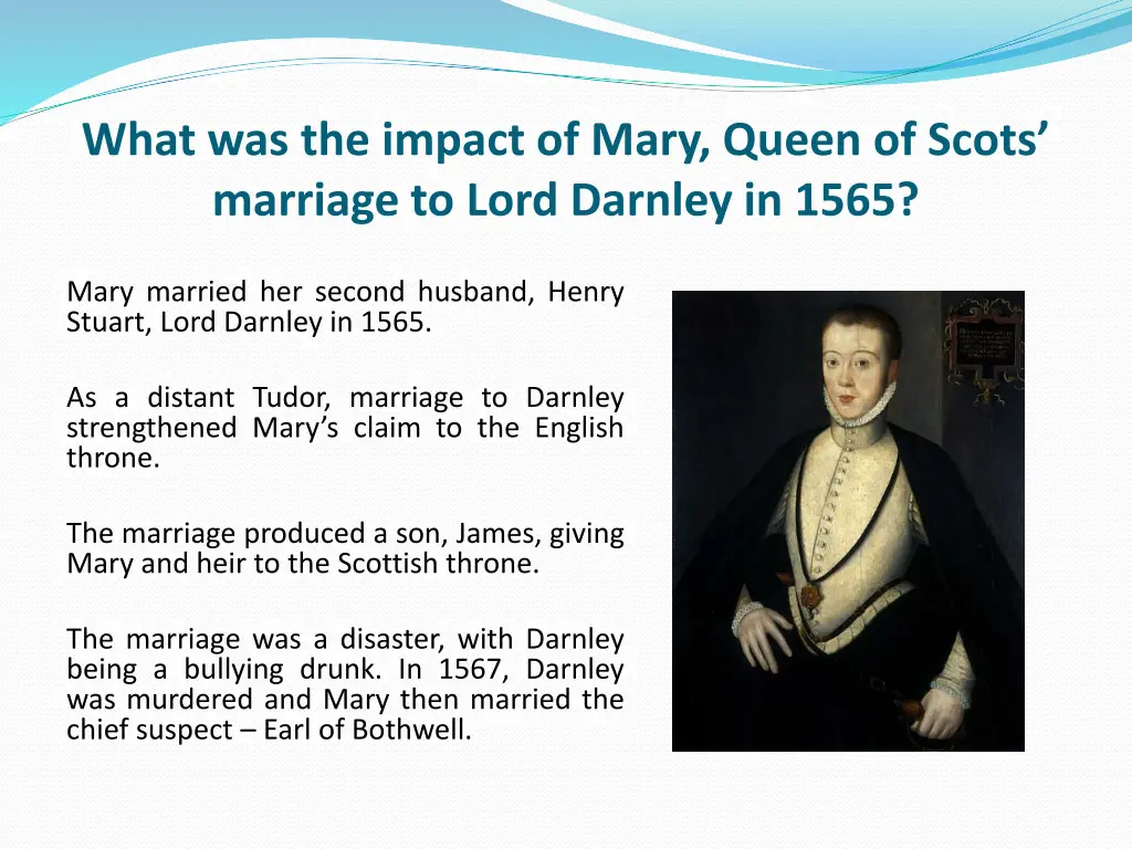 what was the impact of mary queen of scots