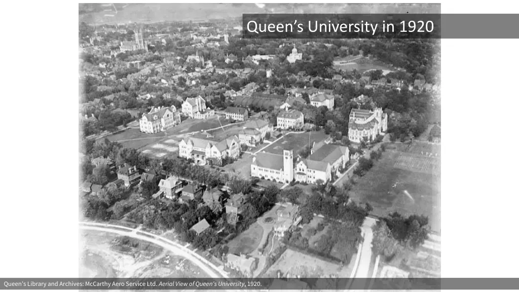 queen s university in 1920