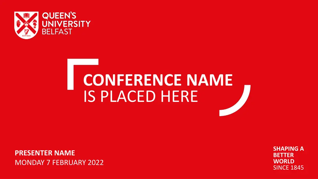 conference name is placed here