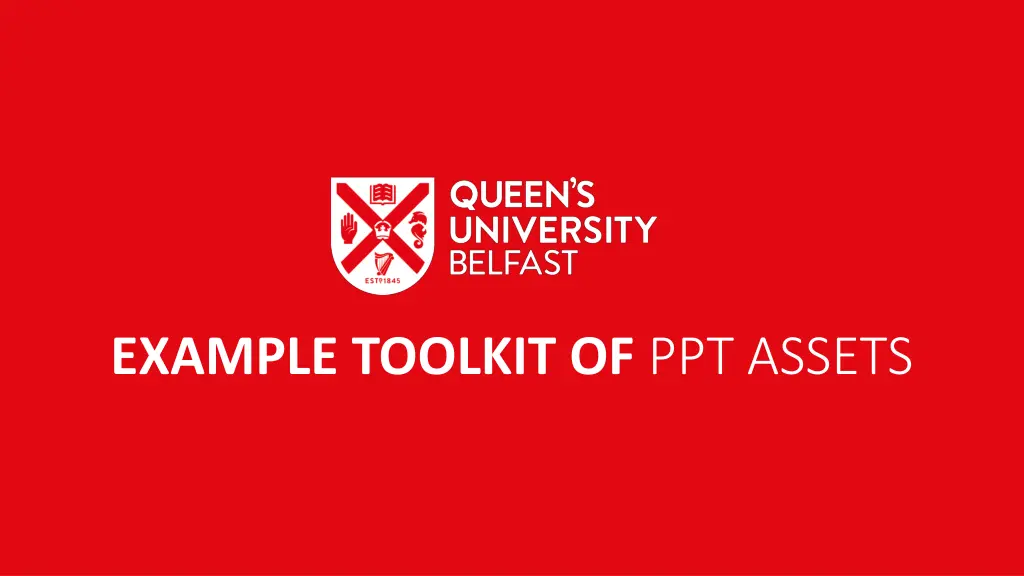 example toolkit of ppt assets