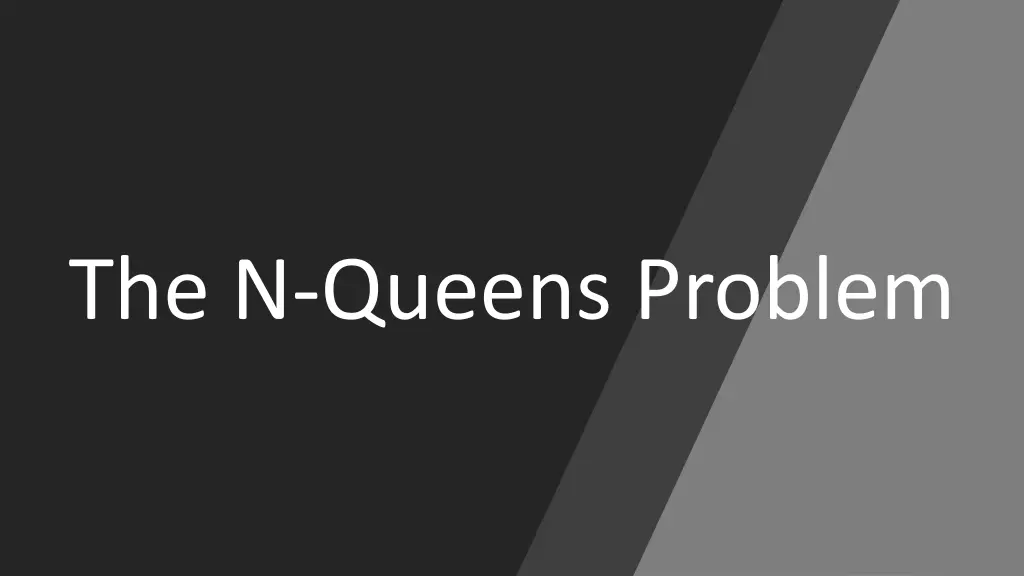 the n queens problem