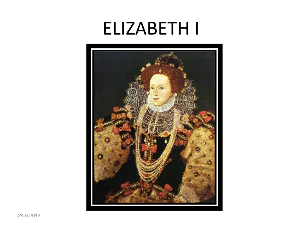 elizabeth i