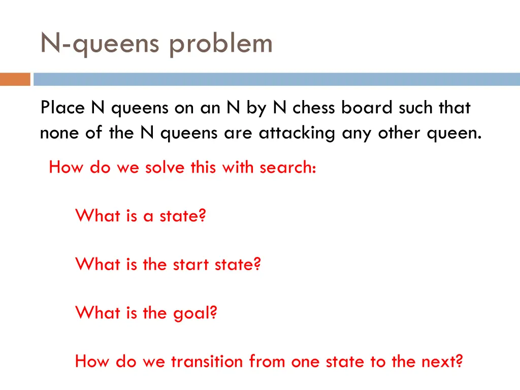 n queens problem 3