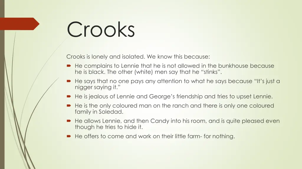 crooks