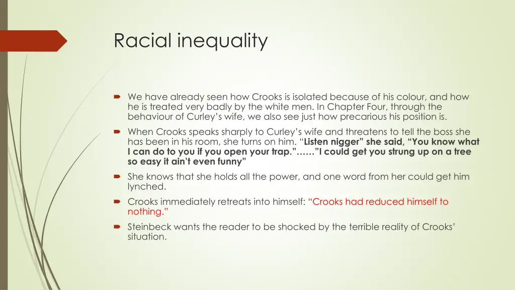 racial inequality