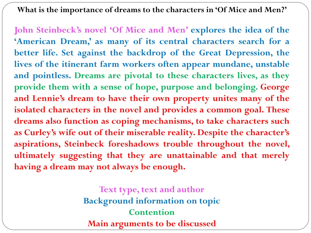 what is the importance of dreams