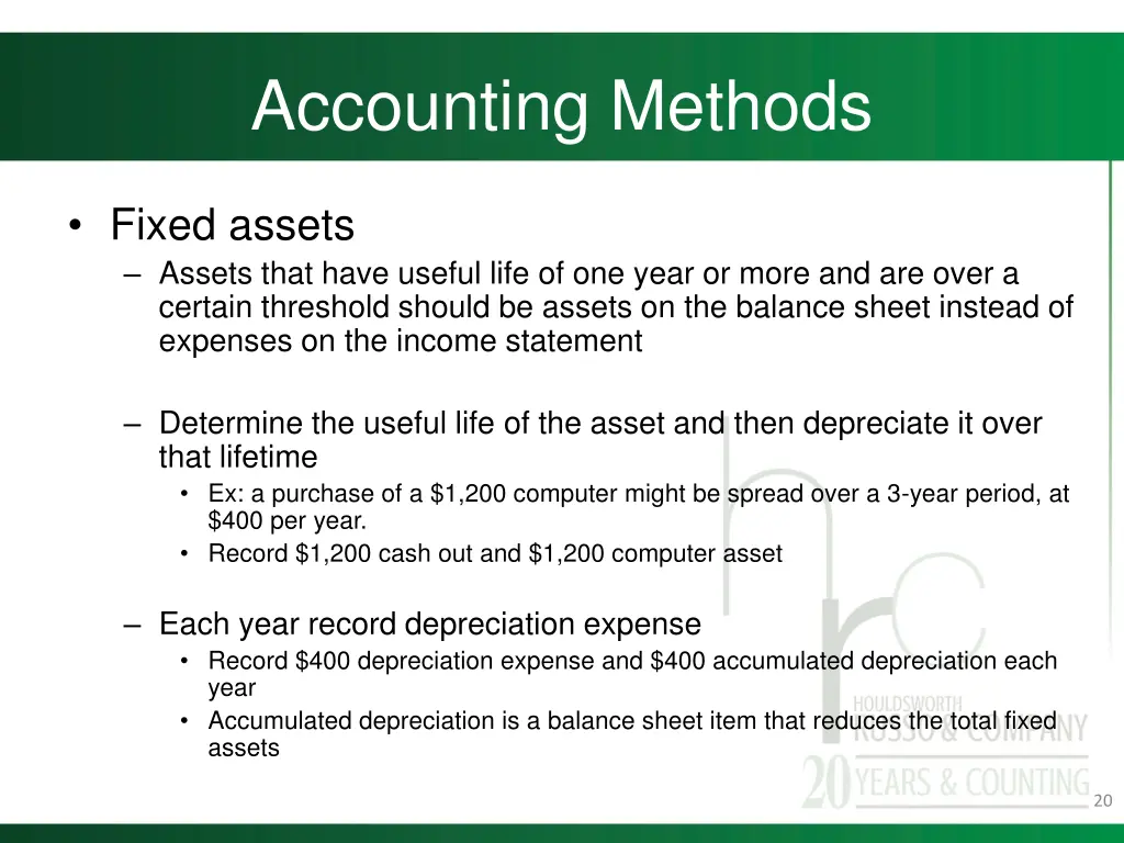 accounting methods 2