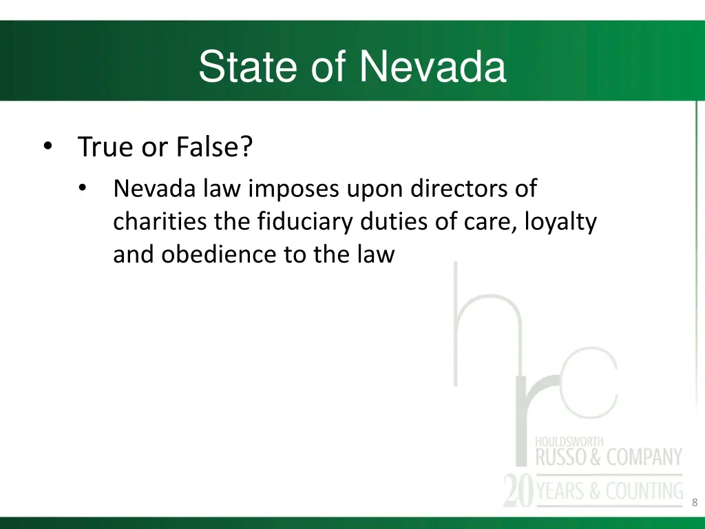 state of nevada