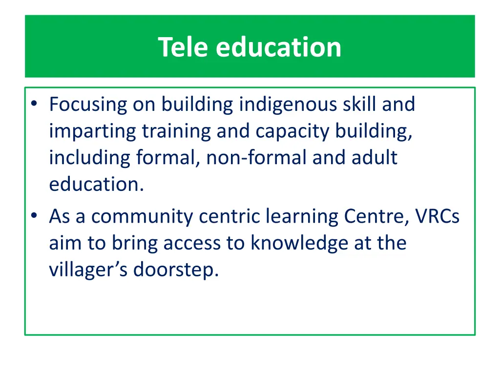 tele education