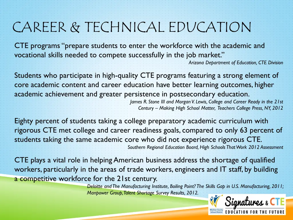 career technical education 1