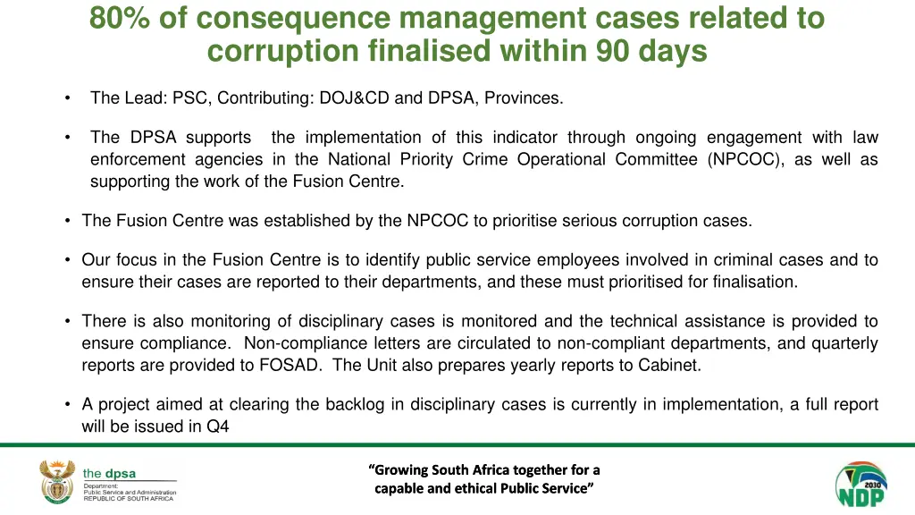 80 of consequence management cases related