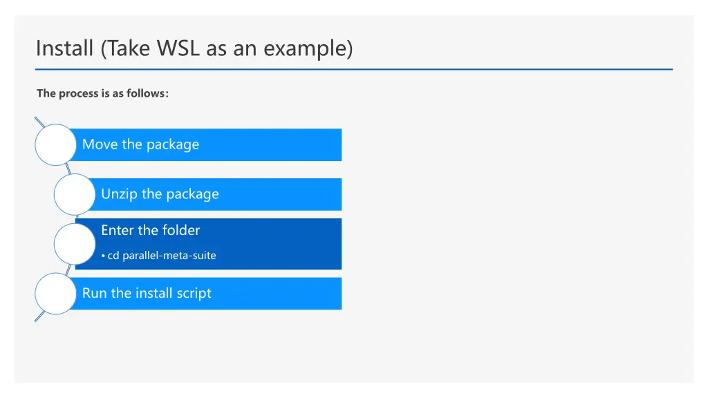 install take wsl as an example 2