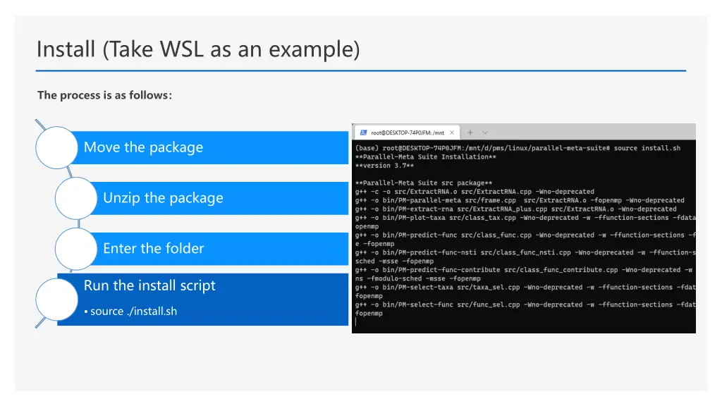 install take wsl as an example 3