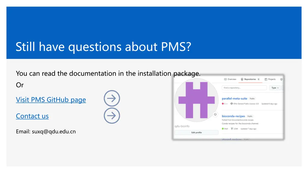 still have questions about pms