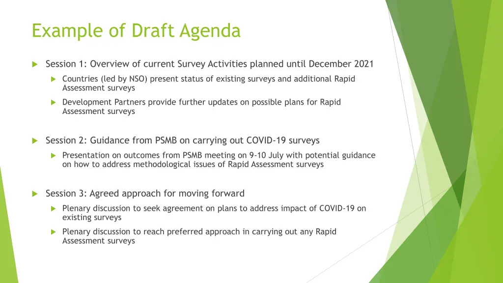 example of draft agenda