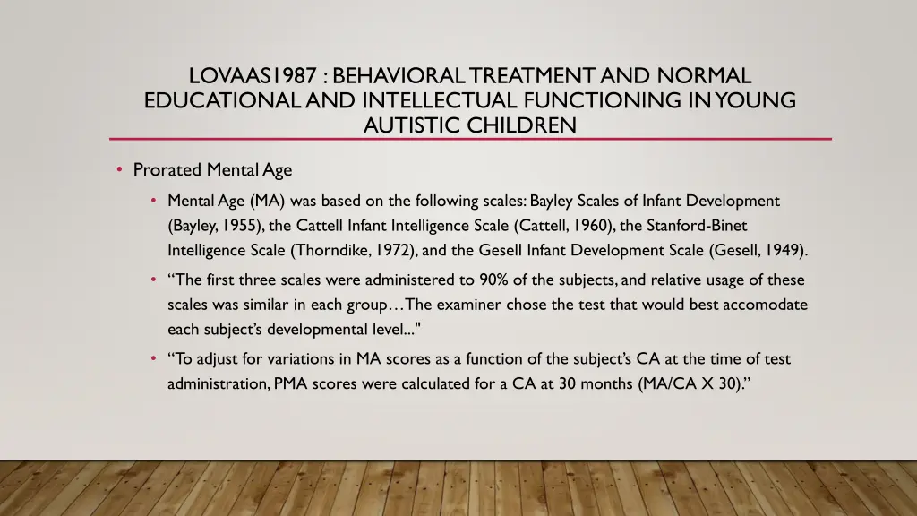 lovaas1987 behavioral treatment and normal 5