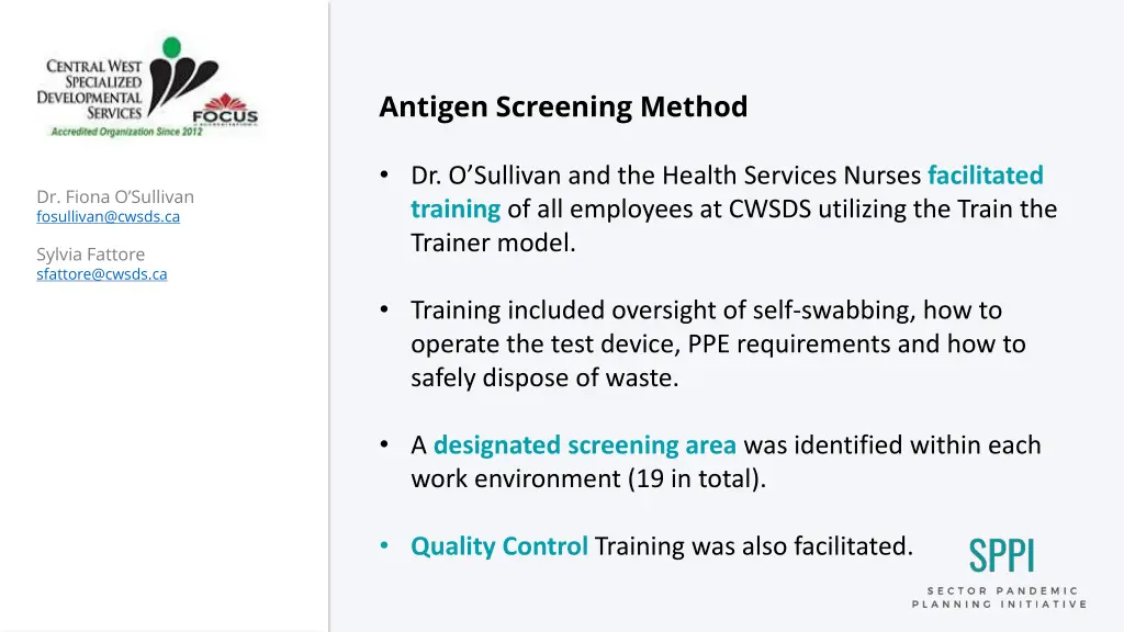 antigen screening method