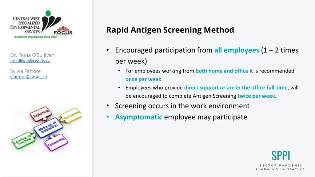 rapid antigen screening method