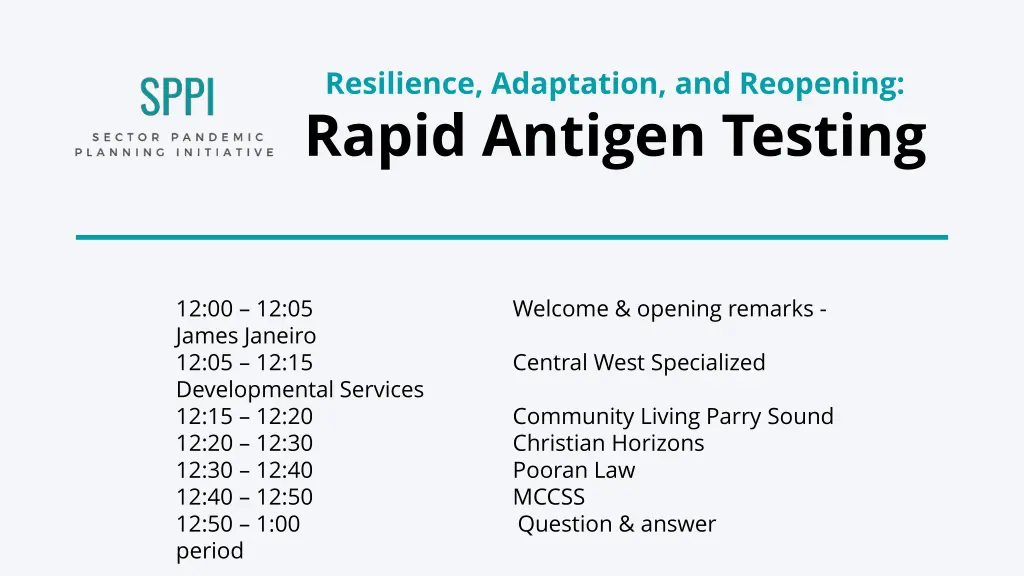 resilience adaptation and reopening rapid antigen 1