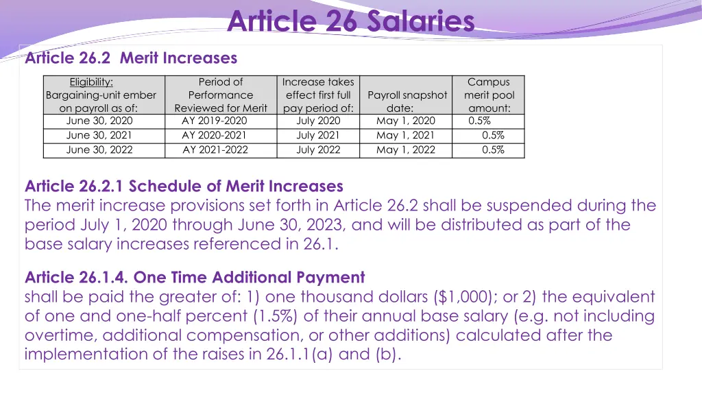 article 26 salaries 1