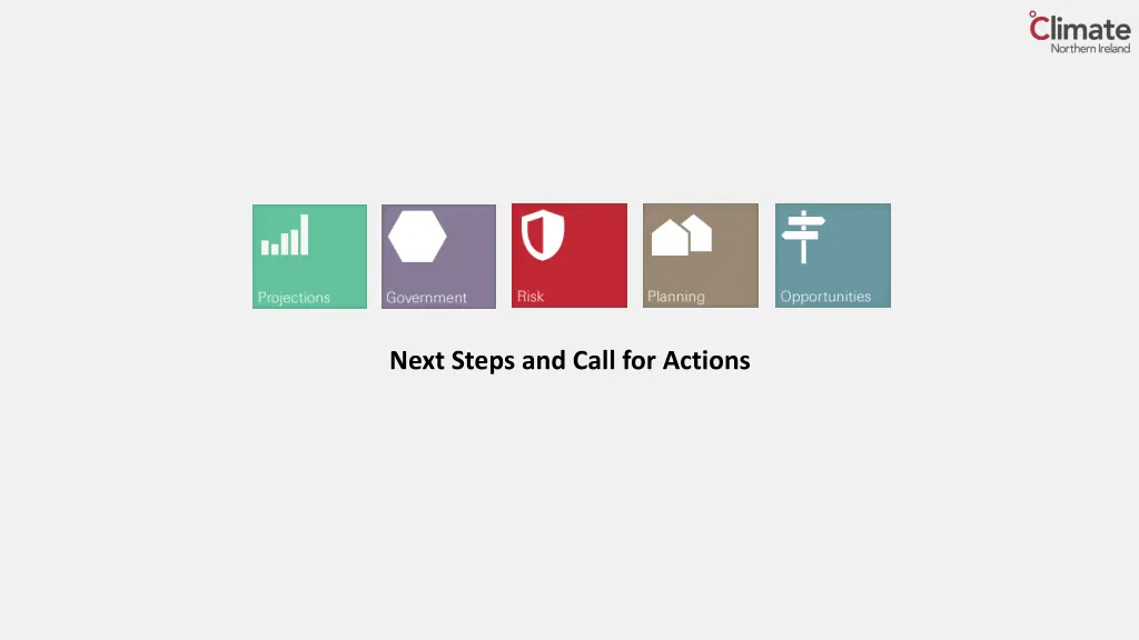 next steps and call for actions