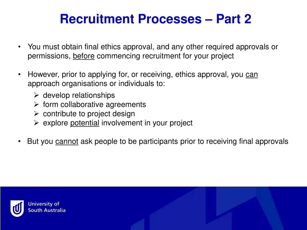 recruitment processes part 2