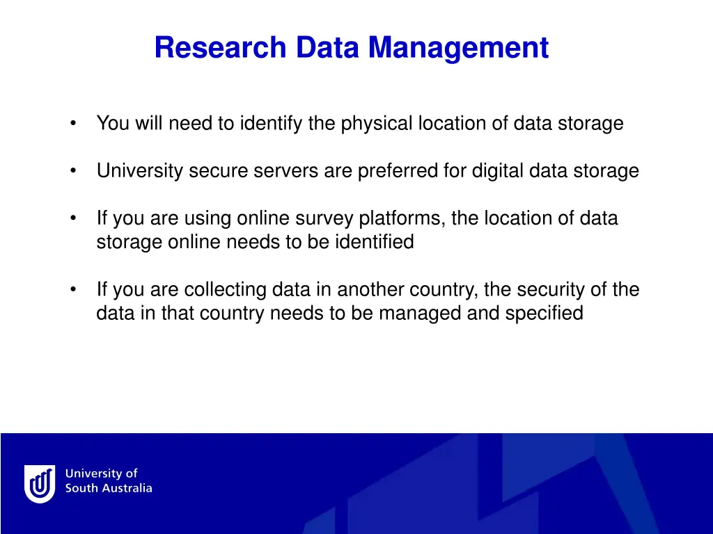 research data management