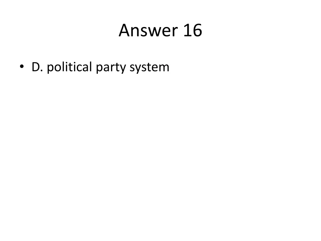 answer 16